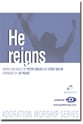He Reigns SATB choral sheet music cover